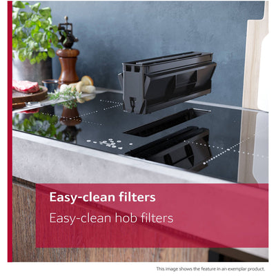 Neff V58PHQ4C0 N70 80cm Induction Hob with Built in Ventilation System
