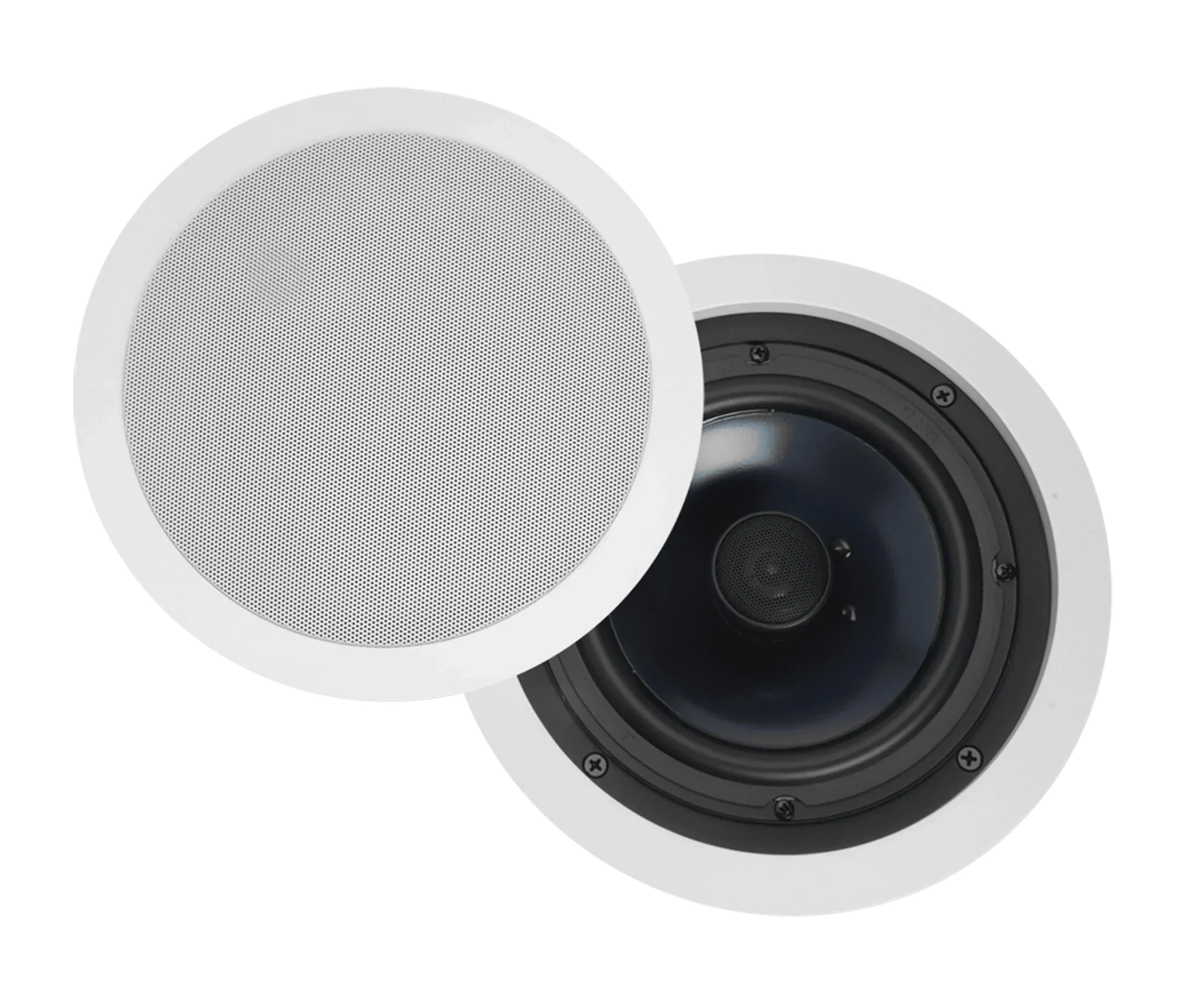 Polk RC80I High-Quality In-Ceiling Speakers Pair with 8Inch Drivers