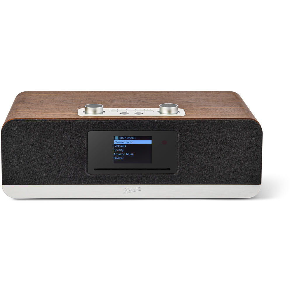 Pro-Ject Debut EVO 2 Turntable with Roberts Stream 67L All In One Smart Music System Walnut