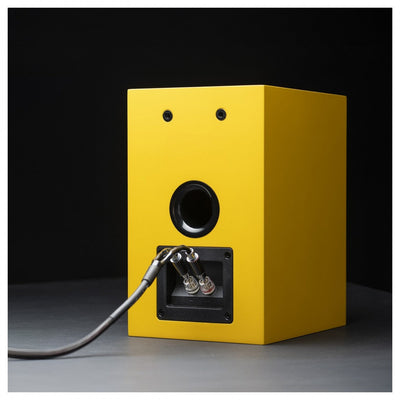 Pro-Ject Speaker Box 5 E Carbon Bookshelf Speakers Satin Golden Yellow