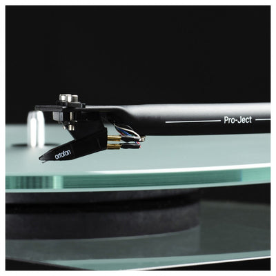 Pro-Ject T1 EVO Standard Turntable and Ruark MR1 MK3 Active Bluetooth Speakers with Built-in MM Phono Preamp Walnut