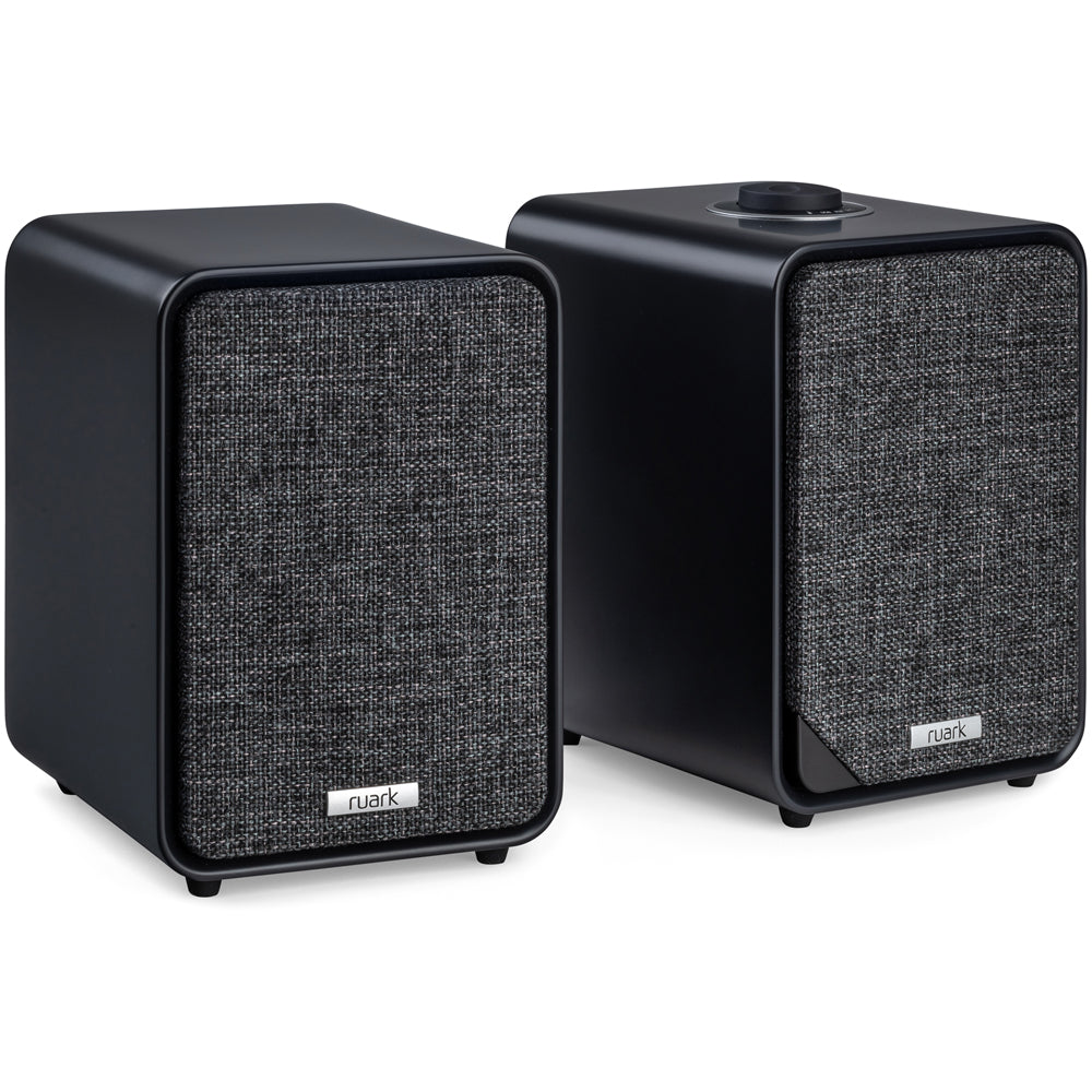 Pro-Ject T1 EVO Standard Turntable with Ruark MR1 MK3 Active Bluetooth Speakers & RS1 Subwoofer Black