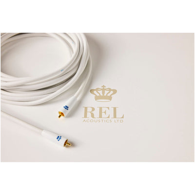 REL Commander .1/LFE 5 Metre Subwoofer Cable White