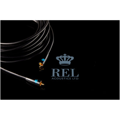 REL Commander .1/LFE 8 Metre Subwoofer Cable Black