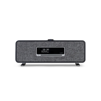 Roberts Stylus Luxe Direct Drive Turntable and Ruark R3s Music System Charcoal HiFi Package