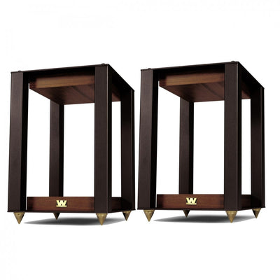 Ruark R610 Music Console and Wharfedale Linton Heritage Standmount Speakers with Matching Stands - Walnut