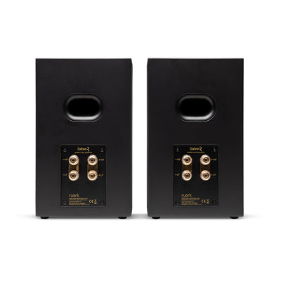 Ruark R610 Music Console & Sabre-R Bookshelf Speakers Pair Charcoal with R-CD100 CD Player