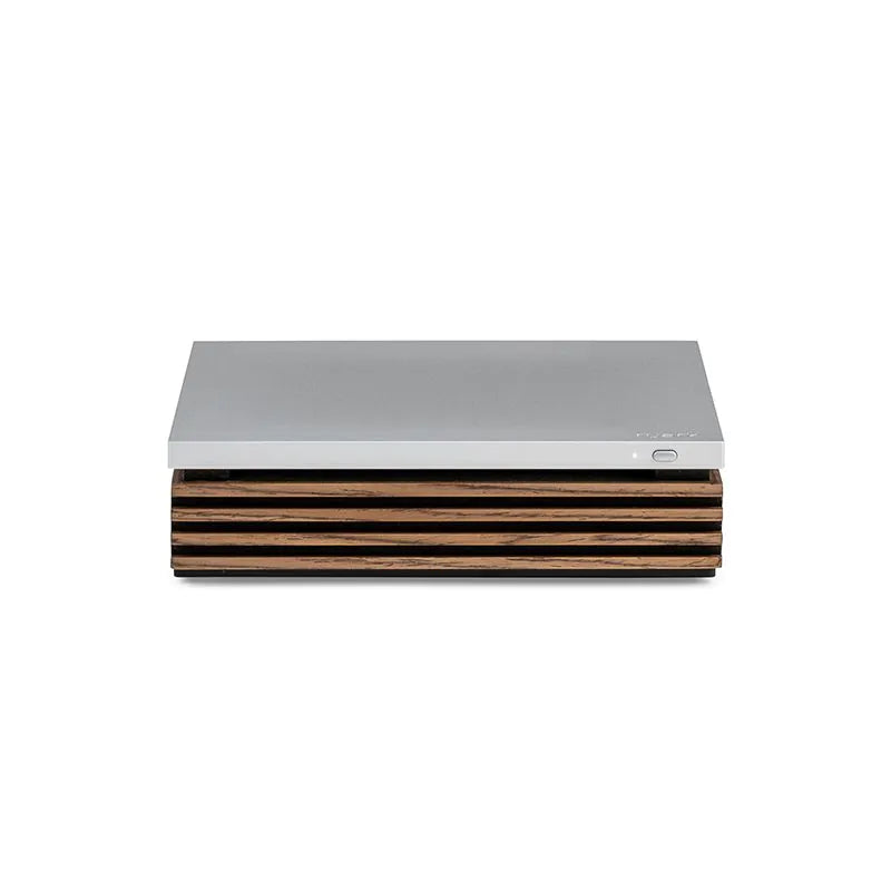 Ruark R610 Music Console & Sabre-R Bookshelf Speakers Pair Walnut with R-CD100 CD Player