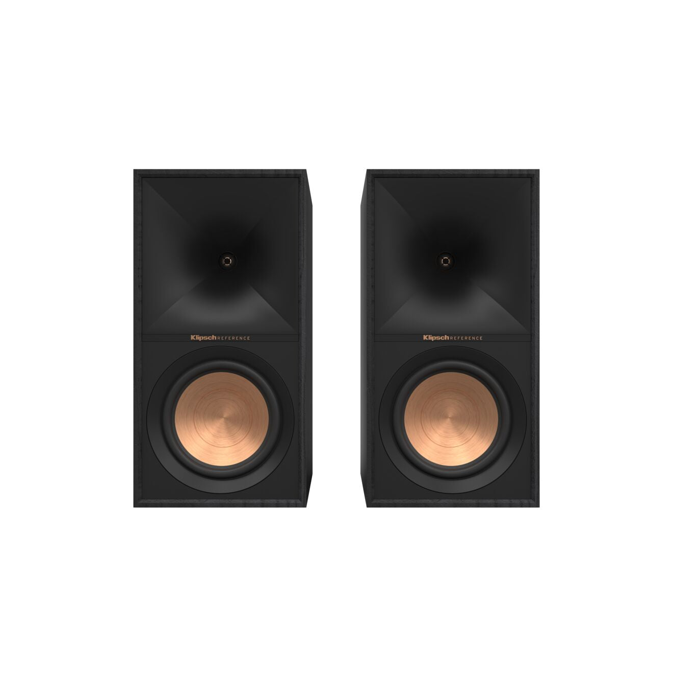 Ruark R610 Music Console with Klipsch R-60M Bookshelf Speakers Pair HiFi Package Black