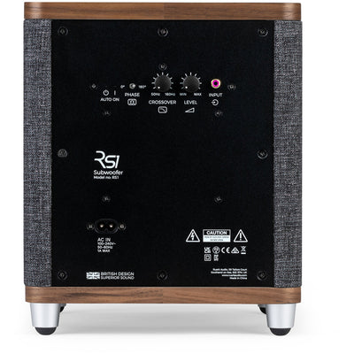 Ruark RS1 Subwoofer with MR1 MK3 Active Bluetooth Speakers Pair Rich Walnut