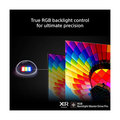 Sony BRAVIA 9 II K65XR95M2PB 65 Inch True RGB LED 4K Ultra HD HDR Smart Google TV 2026