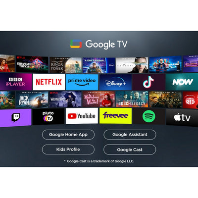 TCL 55V6C-UK 55 Inch V6C 4K Ultra HD HDR Direct LED Smart Google TV