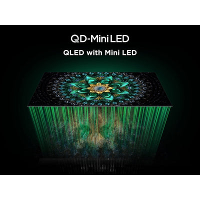 TCL 75Q6C-UK 75 Inch Q6C 4K Ultra HD HDR QD-Mini LED Smart Google TV
