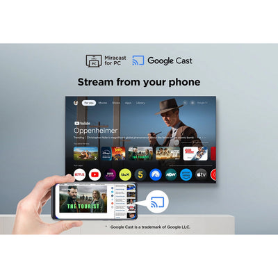 TCL 75V6C-UK 75 Inch V6C 4K Ultra HD HDR Direct LED Smart Google TV