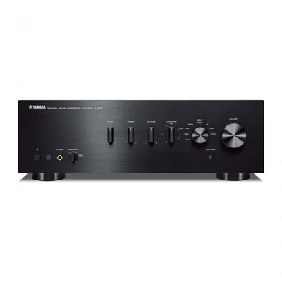 Yamaha AS501 Integrated Stereo Amplifier with Acoustic Energy AE300 MK2 Bookshelf Speakers HiFi Package Black
